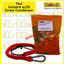 Tool Lanyard Max 6.8 Kg w/SS Screw Carabineer | Tali Pengikat Safety