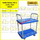 Hand Truck PVC 2 Level Tray 300 Kg | Trolley 2 Susun | Troli 2 Susun