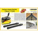 Karcher T 7 PLUS T-Racer SURFACE CLEANER | T 7 Plus T-Racer Surface