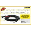 Karcher High Pressure Hose, 10 m, ID 6, AVS Trigger Gun Connector