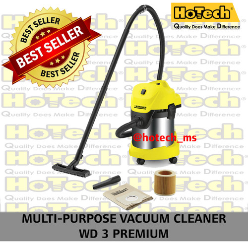 Karcher Wet and Dry Vacuum Cleaner WD 3 S V-17/4/20 Tanki 17L 1000W