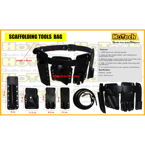 Leather Belt Scaffolding - Ikat Pinggang Scaffolding Kulit
