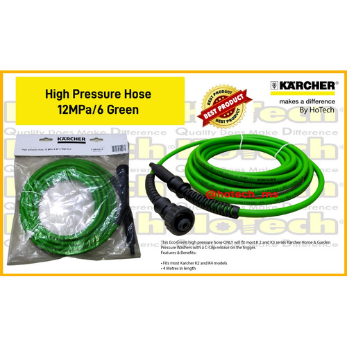 Karcher High Pressure Hose 6meter 120bar For K1 K2 Series