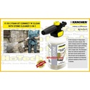 Karcher | FJ 10 C FOAM JET CONNECT 'N' CLEAN WITH STONE CLEANER 3-IN-1