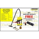 Mesin Sedot Debu Karcher WD3 S V-17 | Wet & Dry Vacuum Cleaner Promo
