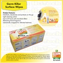 Germ Killer Surface Wipes Disinfectant Tissue Basah 20 Sachets/Box