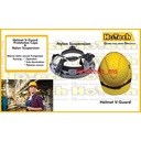 Helm Proyek | Safety Helmet | Nylon Suspension Rotation Yellow Colour