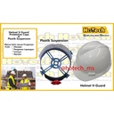 Helm Proyek | Safety Helmet | Plastic Suspension Standard | White