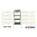Tangga Lipat | Hokki AP-1103 E | 3 Tingkat Tangga Lipat