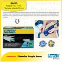 RAPID | ISI STAPLES 140/8MM GALVANISED, 5000 PCS