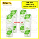 Bubble Plastic Wrapping 50m x 125cm DKM Clear Colour (GO BOX)