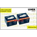 UVEX | Safety Glasses Cleaning Tissue | 1008 Lens Cleaning Paket 2 Box