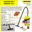 Vacuum Cleaner Karcher WD 3 S V-17 | Alat Sedot Debu Dijamin Termurah