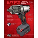 Corless Impact Wrench High Torque Impactool 1/2" 20V | IR-W7150EU-K1
