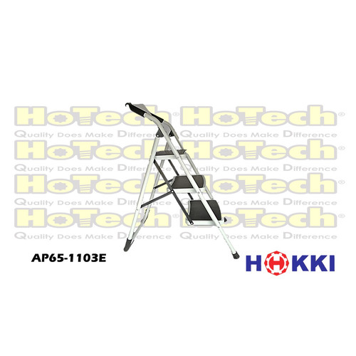HOKKI | 3 Step Steel Ladder | Tangga Rumah | HOKKI-1103E|Tangga Lipat