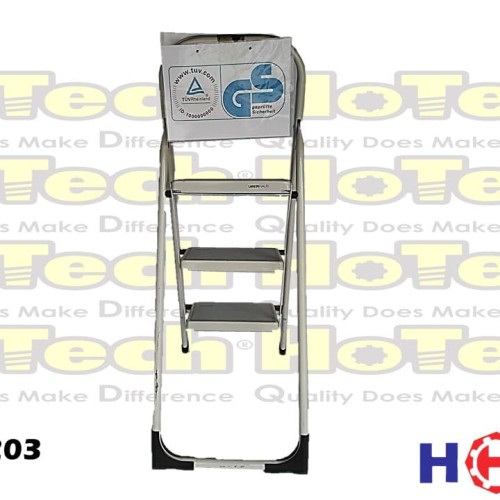 HOKKI | 3 Step Steel Ladder | Tangga Rumah | HOKKI-1203 |Tangga Lipat