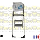 HOKKI | 3 Step Steel Ladder | Tangga Rumah | HOKKI-1203 |Tangga Lipat