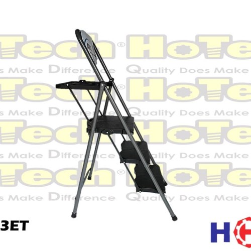 HOKKI | 3 Step Steel Ladder | Tangga Rumah | HOKKI-1113GT|Tangga Lipat