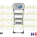 HOKKI | 3 Step Steel Ladder | Tangga Rumah | HOKKI-1403 |Tangga Lipat