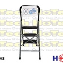 HOKKI | 3 Step Steel Ladder | Tangga Rumah | HOKKI-1143 |Tangga Lipat