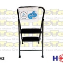 HOKKI | 2 Step Steel Ladder | Tangga Rumah | HOKKI-1142 |Tangga Lipat