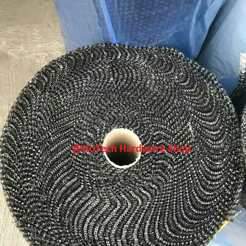 Bubble wrap warna hitam 1 roll plastik bubblewrap