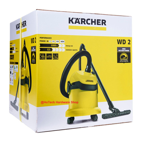 Karcher WD2 / WD 2 Vacuum Cleaner Wet & Dry | Vacum Basah dan Kering