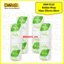 Bubble Wrap bubble roll 50m X 125cm merk DKM Black Colour | Go Box