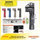 NICRON Twist Flashlight B74 | Senter Putar c.w Magnet  Senter LED