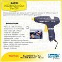 RAPID  EG 250| GLUE GUN INCLUDE NOZZLES & GLUE STICKS