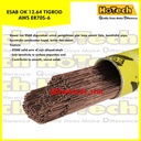 ESAB OK TIGROD 12.64 | AWS ER70S-6 | Size 1.6 x 1000mm GTAW Kawat Las