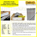ESAB | Size 4.0mm x 450mm | Welding Electrode | 20kgs | Weld 7018L