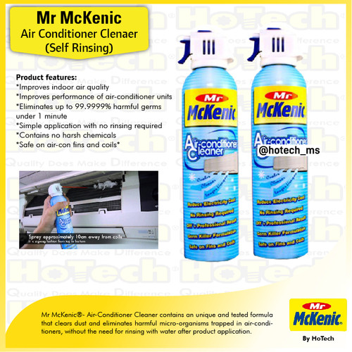 Mr McKenic | MC-AC1926-ALF | Air Conditioner | Chemical Cuci AC | 374G
