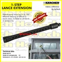 Karcher 1 Step Extension Lance For K1- K5 High Pressure Cleaner