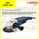 BOSCH Large Angle Grinder GWS 2200-180 | Mesin Gerinda 7" GWS 2200-180