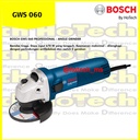 BOSCH Small Angle Grinder GWS 060 | Gerinda Tangan Bosch GWS 060