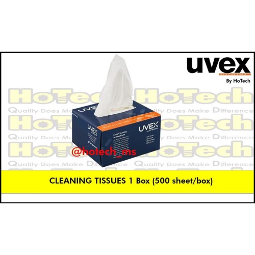 UVEX | Safety Glasses Cleaning Tissue | 1008 Lens Cleaning Tissue