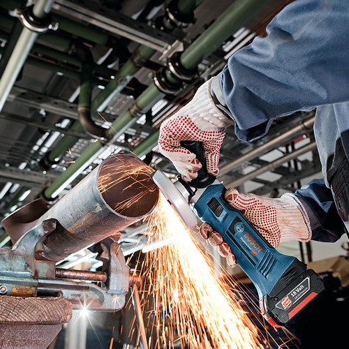 Bosch Cordless Angle Grinder GWS 18 V-LI | BOSCH | Battery Gerinda