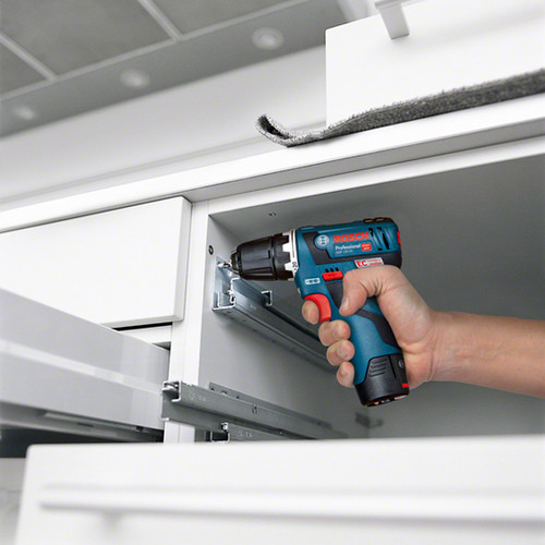 BOSCH GSR 12 V-15 FC | Bor/Mesin Bor Tanpa Kabel 2x 2.0Ah & Charger