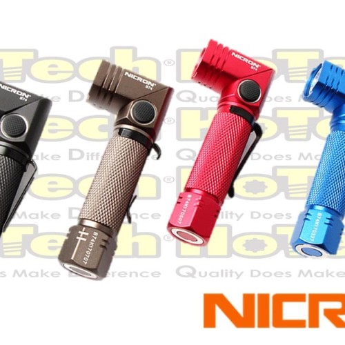 NICRON Twist Flashlight B74 | Senter Putar c.w Magnet  Senter LED
