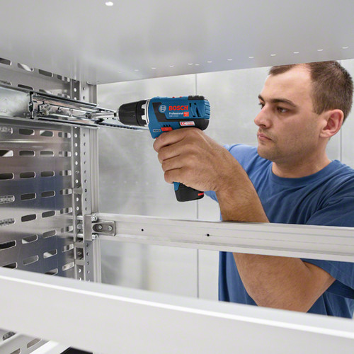 BOSCH GSR 12 V-15 FC | Bor/Mesin Bor Tanpa Kabel 2x 2.0Ah & Charger