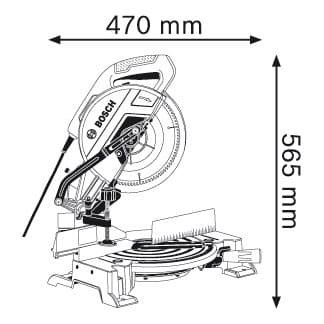 BOSCH | GCM 10 MX | Gergaji Miter Bosch