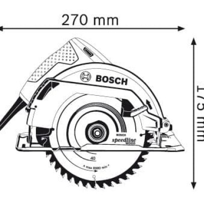 BOSCH |GKS 7000 | Gergaji Sirkular Genggam Bosch