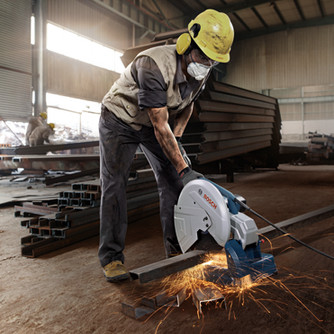 BOSCH Cut Off Saw GCO 14-24 | Gergaji Cut Off 14" untuk Logam