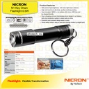 NICRON N1 | Mini Key Chain Flashlight 20 Lumen | Senter Mini