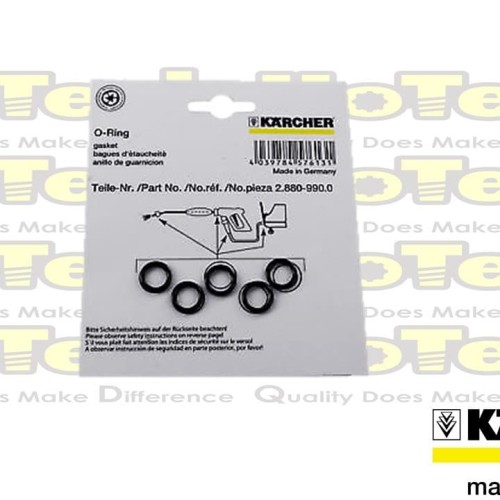 Karcher O-Ring Gasket | 2.880-990.0 | O-Ring Gasket @ 5 Pcs /Set
