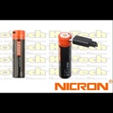 NICRON NRB-L750 |Rechargeable 14500 Li-ion Battery w/ USB Hole