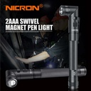 NICRON B73 Pen Style Twist Flashlight 150 Lumen | Senter LED