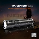 NICRON N62 | Compact USB Rechargeable Flashlight | 300 Lumen Senter