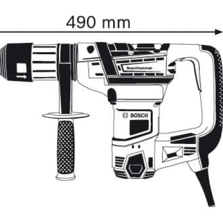 BOSCH | GBH 8-45 DV | Rotary Hammer dengan SDS-max Bosch